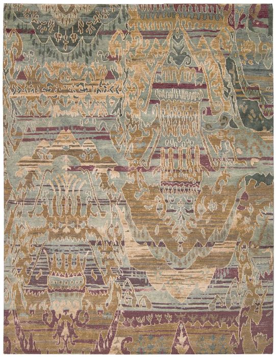 Nourison DUNE Blue 79 X 99 Area Rug 99446121646 805-97536 Image 0