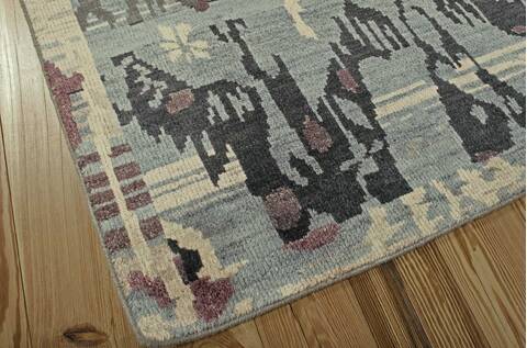 Nourison Dune Grey 86 X 116 Area Rug 805-97552 Image 1
