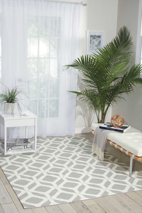 Nourison ENHANCE Grey 50 X 70 Area Rug 99446218148 805-97602 Image 1