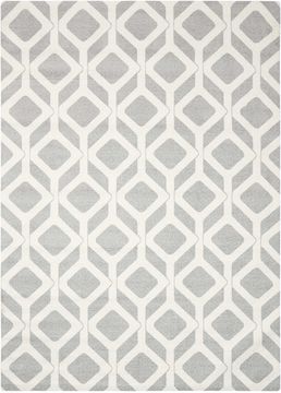 Nourison ENHANCE Grey 5'0" X 7'0" Area Rug 99446218148 805-97602