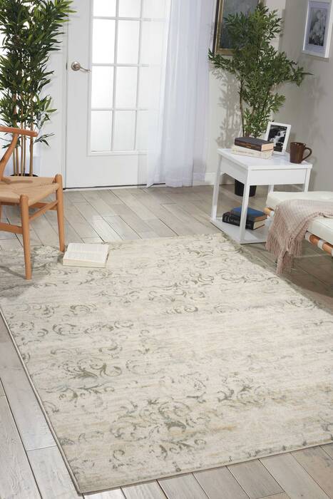 Nourison Euphoria White 67 X 96 Area Rug 805-97747 Image 3