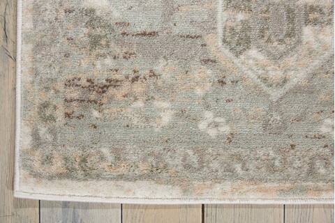 Nourison Euphoria Beige Round 34 X 34 Area Rug 805-97752 Image 1