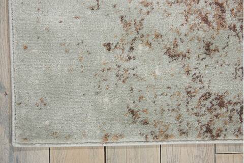 Nourison Euphoria Grey Round 53 X 53 Area Rug 805-97761 Image 1