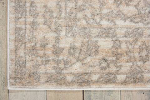 Nourison Euphoria White Round 34 X 34 Area Rug 805-97768 Image 1
