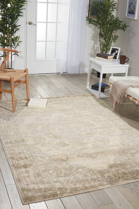 Nourison Euphoria White Round 34 X 34 Area Rug 805-97768 Image 3