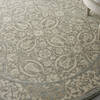 Nourison Euphoria Grey Round 34 X 34 Area Rug 805-97780 Thumb 4