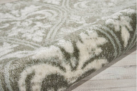Nourison Euphoria Grey Round 34 X 34 Area Rug 805-97788 Image 2