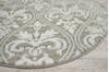 Nourison Euphoria Grey Round 34 X 34 Area Rug 805-97788 Thumb 4