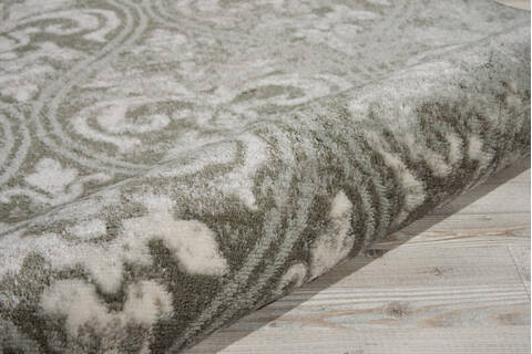 Nourison Euphoria Grey Round 53 X 53 Area Rug 805-97789 Image 2