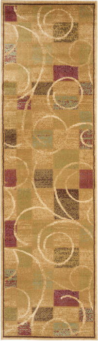 Nourison Expressions Beige Runner 20 X 59 Area Rug 805-97809 Image 0