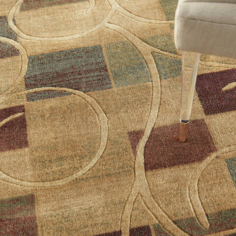 Nourison Expressions Beige 79 X 1010 Area Rug 805-97813 Image 4