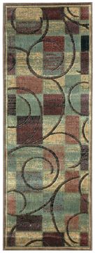 Nourison EXPRESSIONS Brown Runner 2'0" X 5'9" Area Rug 99446576941 805-97816