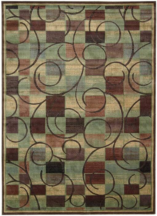Nourison Expressions Brown 96 X 136 Area Rug 805-97821 Image 0