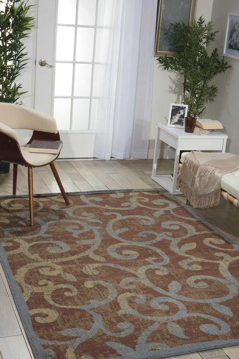 Nourison EXPRESSIONS Multicolor 96 X 136 Area Rug 99446584052 805-97835 Image 1