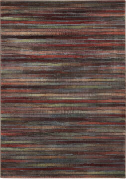 Nourison Expressions Multicolor Rectangle 8x11 ft Polyester Carpet 97883