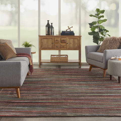 Nourison Expressions Multicolor 96 X 136 Area Rug 805-97884 Image 3