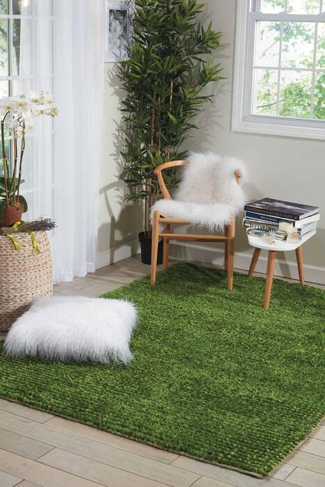 Nourison Fantasia Green Runner 23 X 80 Area Rug 805-97893 Image 3