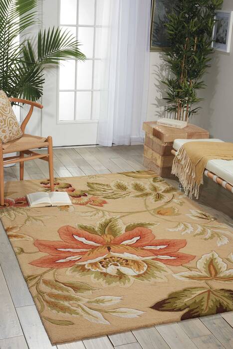Nourison Fantasy Beige 50 X 76 Area Rug 805-97937 Image 3