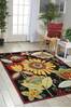 Nourison Fantasy Black 19 X 29 Area Rug 805-97957 Thumb 3