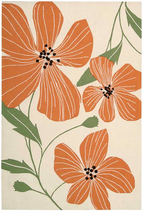 Nourison Fantasy Beige 50 X 76 Area Rug 805-97967 Image 0