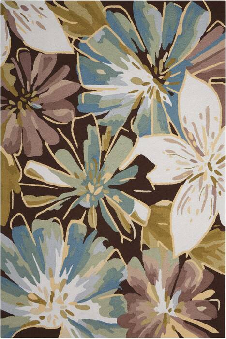 Nourison Fantasy Brown 50 X 76 Area Rug 805-97973 Image 0
