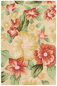 Nourison Fantasy Beige 1'9" X 2'9" Area Rug  805-97987