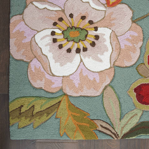 Nourison Fantasy Blue 26 X 40 Area Rug 805-97995 Image 1