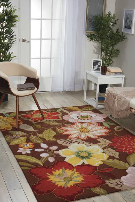 Nourison Fantasy Brown 19 X 29 Area Rug 805-98001 Image 3