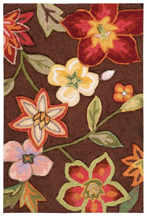 Nourison Fantasy Brown 19 X 29 Area Rug 805-98001 Image 0