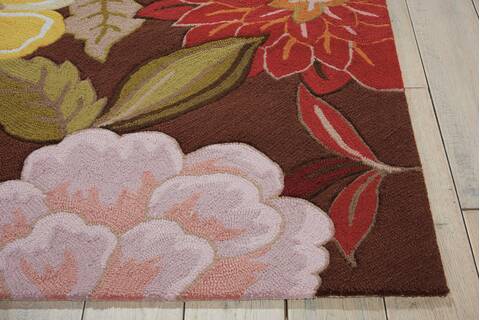Nourison Fantasy Brown Runner 23 X 80 Area Rug 805-98002 Image 4