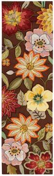 Nourison Fantasy Brown Runner 2'3" X 8'0" Area Rug  805-98002