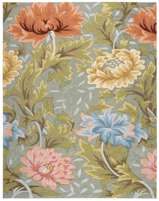 Nourison Fantasy Grey 80 X 106 Area Rug 805-98048 Image 0