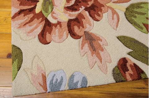 Nourison Fantasy Beige Runner 23 X 80 Area Rug 805-98050 Image 1