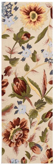 Nourison Fantasy Beige Runner 23 X 80 Area Rug 805-98050 Image 0