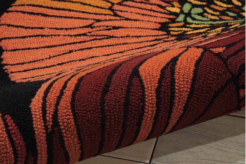 Nourison Fantasy Black Runner 23 X 80 Area Rug 805-98056 Image 2