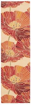 Nourison Fantasy Orange Runner 2'3" X 8'0" Area Rug  805-98068