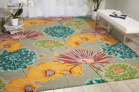 Nourison Fantasy Grey 26 X 40 Area Rug 805-98087 Image 3