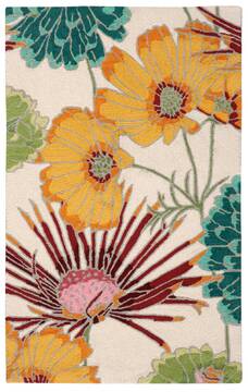 Nourison Fantasy Beige 2'6" X 4'0" Area Rug  805-98093