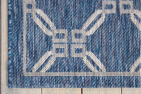 Nourison GARDEN PARTY Blue 96 X 130 Area Rug 99446380906 805-98167 Image 3