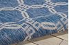 Nourison GARDEN PARTY Blue 96 X 130 Area Rug 99446380906 805-98167 Thumb 4