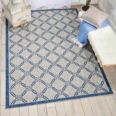 Nourison Garden Party Beige 96 X 130 Area Rug 805-98173 Image 3