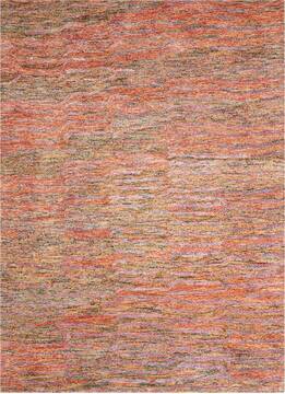 Nourison Gemstone Orange Rectangle 10x14 ft Lucxelle Carpet 98248