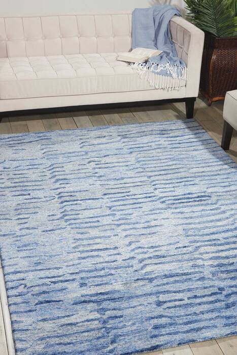 Nourison Gemstone Blue 56 X 75 Area Rug 805-98250 Image 3