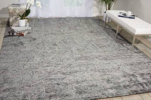 Nourison Gemstone Grey 86 X 116 Area Rug 805-98262 Image 3