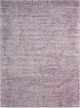 Nourison Gemstone Purple Rectangle 5x8 ft Lucxelle Carpet 98265