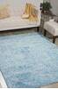 Nourison Gemstone Blue 39 X 59 Area Rug  805-98269 Thumb 3