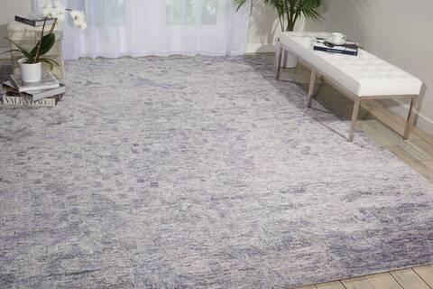 Nourison Gemstone Blue 99 X 139 Area Rug 805-98278 Image 3