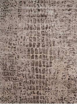Nourison Gemstone Grey Rectangle 4x6 ft Lucxelle Carpet 98284