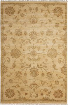 Nourison GRAND ESTATE Beige Rectangle 6x9 ft Wool Carpet 98289