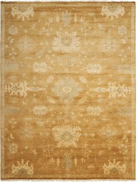 Nourison GRAND ESTATE Brown Rectangle 8x10 ft Wool Carpet 98308